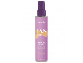 FANOLA Fan Touch Keep Me Bright Glossing Crystals 100ml - krystaly proti krepatění a lesk vlasů