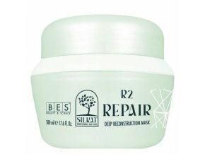 BES Silkat Repair R2 Deep Reconstruction Mask 500ml - Opravná kúra pro zničené vlasy