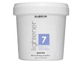 SUBRÍNA Professional Lightener Master 7+ platinový melír na vlasy - dóza 500g