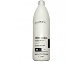 SELECTIVE Professional 9% (30vol) Decolorvit Active Use  - emulzní peroxid anti-yellow 1000ml