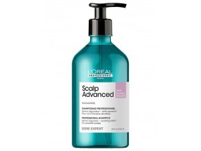 L´ORÉAL Scalp Advanced Anti-Discomfort Shampoo 500ml - šampon pro citlivou pokožku hlavy
