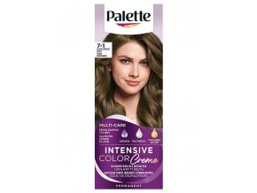 SCHWARZKOPF Palette 7-1 Intensive Color Creme - barva na vlasy - Ledová středně plavá