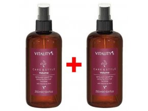 VITALITYS Care And Style Volume Spray For Fine Hair 250ml - objemový sprej pro jemné vlasy - AKCE 1+1
