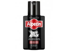 ALPECIN Grey Attack Shampoo 200ml - barevný šampon proti šedinám a vypadávání vlasů