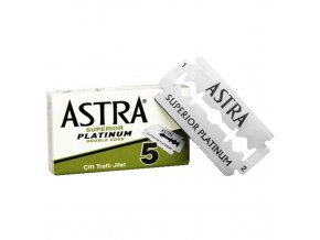 ASTRA Platinum Superior Double Edge - klasické oboustranné žiletky 5ks - 1balení