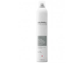 GOLDWELL StyleSign ExtraStrong Hairspray 500ml - velmi silně tužící lak pro objem účesu