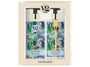 VIVIAN GRAY WILD ORCHID Cream Soap + Hand Lotion 2x350ml - tekuté mýdlo a mléko na ruce
