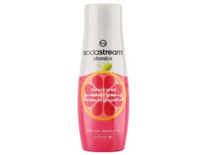 SODASTREAM Sirup Příchuť RŮŽOVÝ GREP 440ml - pro 9l perlivé limonády