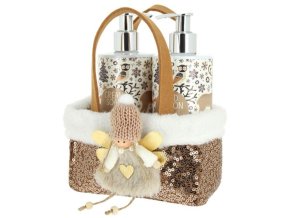 VIVIAN GRAY CHRISTMAS Fairy Bronze Set - Crema Soap + Hand Lotion 2x250ml - tekuté mýdlo + mléko