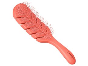 DTANGLER Sweetness Velký rozčesávací kartáč na vlasy s rukojetí - oranžový