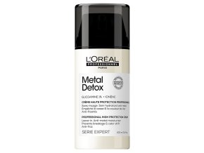 LOREAL Serie Expert Metal Detox High Protection Cream 100ml - ochranný krém pro barvené a poškozené vlasy