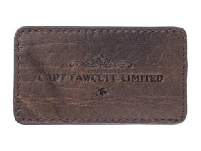 Kožené pouzdro pro skládací hřeben na knír CAPTAIN FAWCETT Small leather comb sleeve