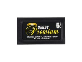 Klasické žiletky na holení DERBY Premium Double Edge 5 ks