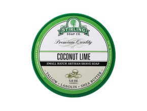 Mýdlo na holení STIRLING Shave soap Coconut lime 170 ml