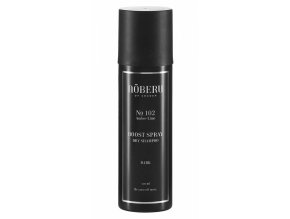 Pánský suchý šampon a matný pudr ve spreji NOBERU Boost spray dry shampoo Dark 200 ml