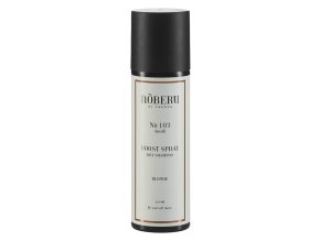 Pánský suchý šampon a matný pudr ve spreji NOBERU Boost spray dry shampoo Blonde 200 ml