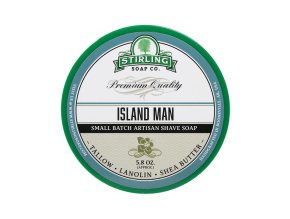 Mýdlo na holení STIRLING Shave soap Island man 170 ml