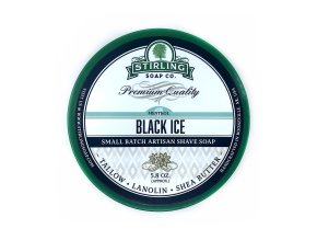 Mýdlo na holení STIRLING Shave soap Black ice 170 ml