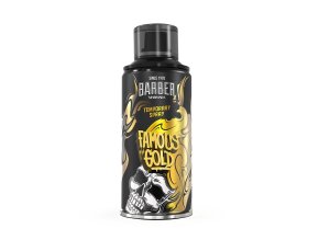 Zlatý sprej na vlasy MARMARA BARBER Temporary spray Famous gold 150 ml