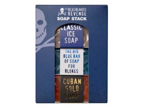 Dárková sada mýdel BLUEBEARDS REVENGE Soap stack kit 3 x 175 g