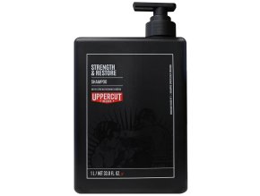 Pánský posilující šampon na vlasy UPPERCUT Deluxe Strength & Restore shampoo 1000 ml
