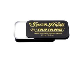 Tuhá kolínská SCISSOR HANDS Solid cologne Black 15 ml