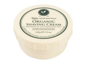 Přírodní krém na holení TAYLOR OF OLD BOND STREET Organic shaving cream 150 g