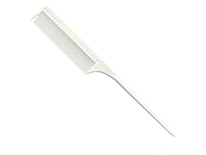 Profesionální tupírovací hřeben JRL Fine teeth tail comb J101 - bílý
