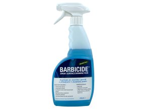 Sprej na dezinfekci povrchů k okamžitému použití BARBICIDE Spray surface disinfection 750 ml