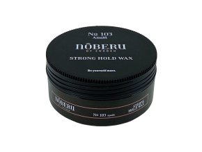 Silně fixační vosk na vlasy pro muže NOBERU Strong hold wax Amalfi 80 ml