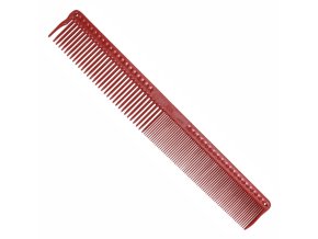 Hřeben na střihání vlasů JRL Fine cutting comb J304 - červený