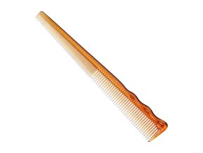 Zužující se hřeben Y.S. PARK Barber comb YS-234 - hnědý