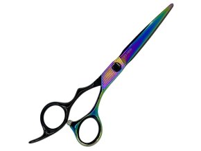 Kadeřnické nůžky pro leváky MR. MUSTACHE Craft Gasolina left