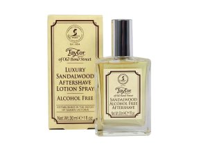 Voda po holení pro citlivou pokožku TAYLOR OF OLD BOND STREET Sandalwood aftershave lotion spray 30 ml