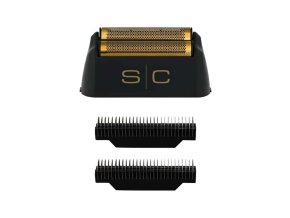 Náhradní hlavice STYLECRAFT Instinct shaver Metal edition Black - planžety + nůž