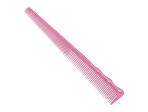 Zužující se hřeben Y.S. PARK Barber comb YS-234 - růžový