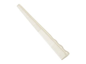 Zužující se pánský hřeben trojúhelník Y.S. PARK Barber comb YS-254 - bílý