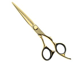 Kadeřnické nůžky MR. MUSTACHE Craft Gold
