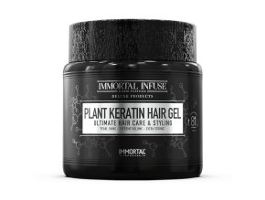 Extra silný gel na vlasy s keratinem IMMORTAL Infuse Plant keratin hair gel 500 ml