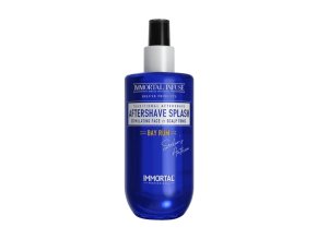 Voda po holení a stimulační tonikum pro pokožku hlavy IMMORTAL Infuse Aftershave splash Bay rum Sailor's anthem 250 ml