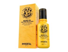 Vyživující a pečující olej na vousy IMMORTAL Beard King Beard oil for the bold men 100 ml