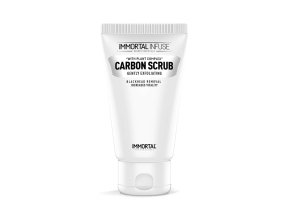 Čisticí peeling na obličej IMMORTAL Infuse Carbon scrub 150 ml