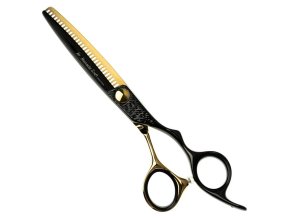 Efilační nůžky MR. MUSTACHE Craft Black Gold 6 0