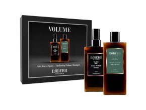 3208 sada sea salt spreje a samponu pro objem vlasu noberu giftbox volume