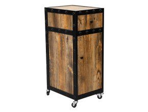 3216 barber vozik rustic gath salon trolley