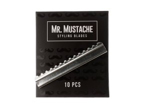 3264 efilacni ziletky mr mustache styling blades 10 ks
