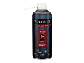 3427 sprej na cisteni strojku s vuni trimmercide 4in1 blade spray tobacco vanilla 400 ml