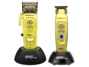 3484 set strihaciho a konturovaciho strojku mrd pro smart brain clipper trimmer gold