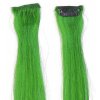 SIMPLY PERFECT Trendy 4ks - Vlasy na prodloužení Human Hair 47cm na sponě - Green