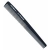 KIEPE Professional Active Carbon 513 - karbonový antistatický pánský hřeben na vlasy 180x22mm
